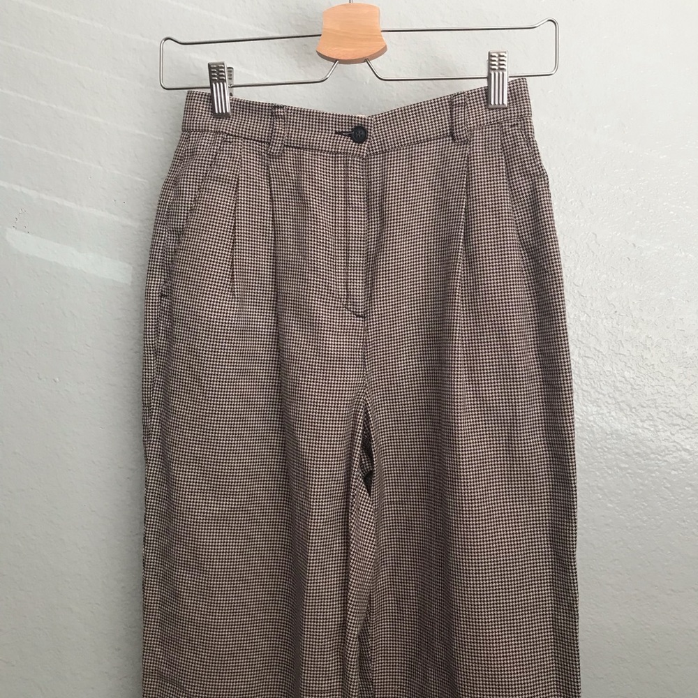 vintage women’s houndstooth pants!
